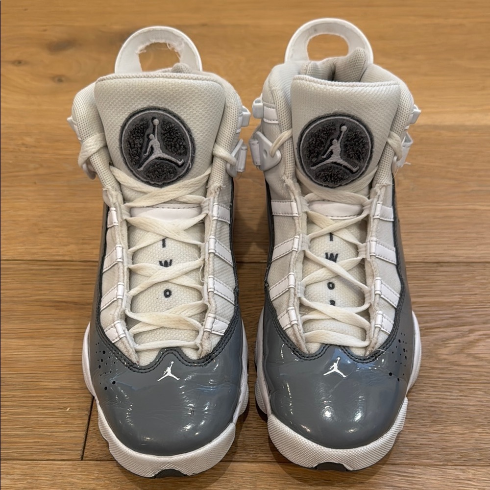 Jordan 6 Rings white and cool gray